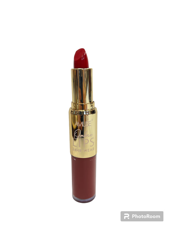 Amuse USA Long Lasting Duo Red Lipstick