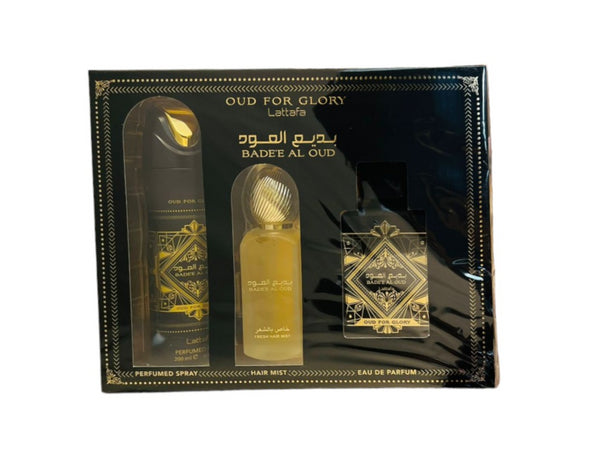 Badee Al Oud For Glory Gift Set
