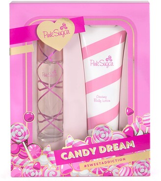 Pink sugar top perfume set