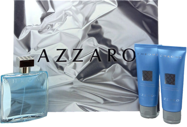 Azzaro Chrome Gift Set