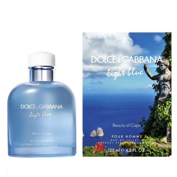 Buy Fragrance and Perfume Online from Canada No 1 Perfume Store for D&G Light Blue Beauty of Capri By Dolce Gabbana For Men Colognes