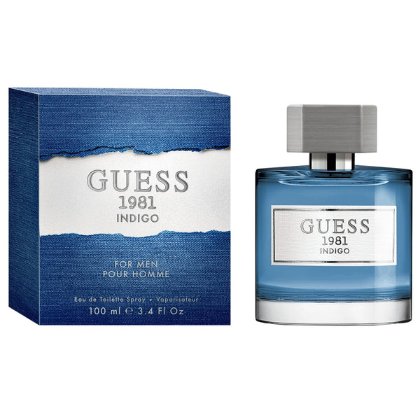 Buy Fragrance and Perfume Online from Canada No 1 Perfume Store for Guess 1981 Indigo By Guess For Men Colognes