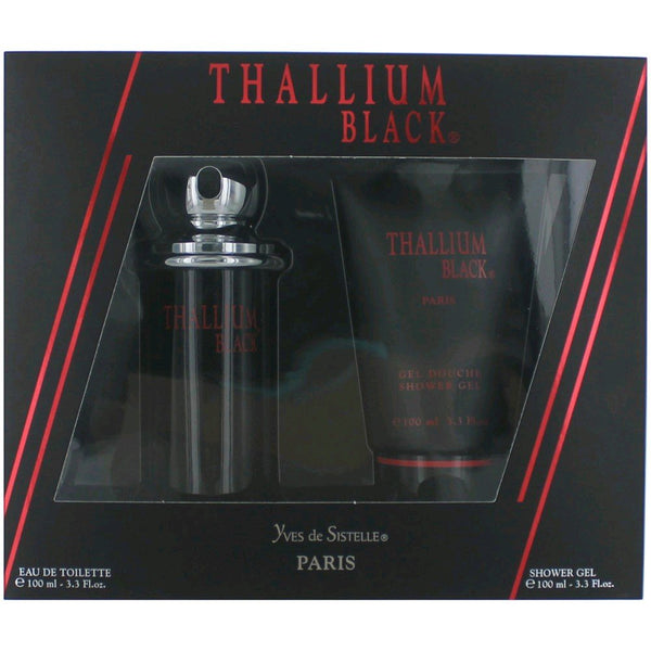 Yves De Sistelle Thallium Black Cologne Set 2PC
