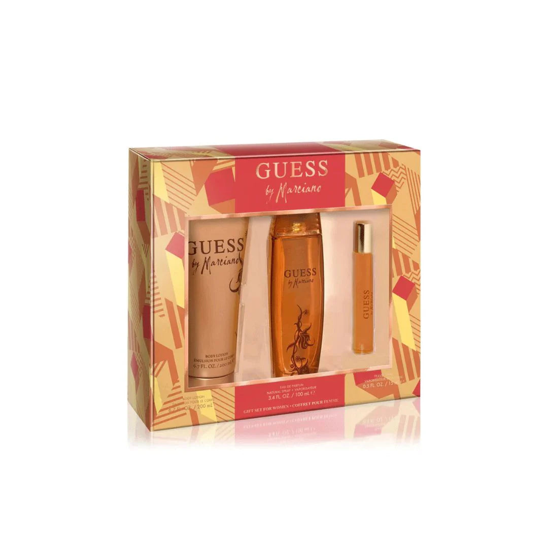 Guess By Marciano For Women 3-teiliges Geschenkset - Blumiger Duft Mit Fruchtigen Noten